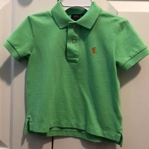 Lime green Polo, 2T